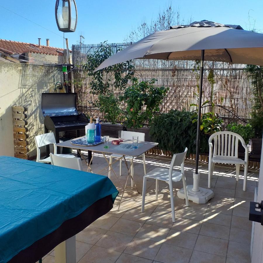 Albasud - Appartement Meuble Avec Terrasse - Salses Le Chateau 66 Екстериор снимка
